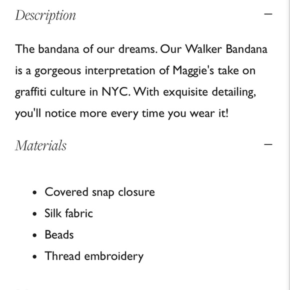 Mignonne Gavigan Walker Bandana - Picture 15 of 16